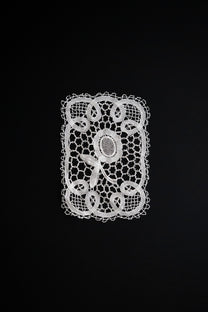 Handmade Bruges Lace Single Bloom