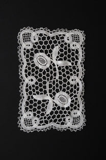 Handmade Bruges Lace Twin Bloom