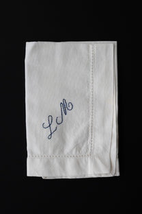 Personalized Initial Napkins