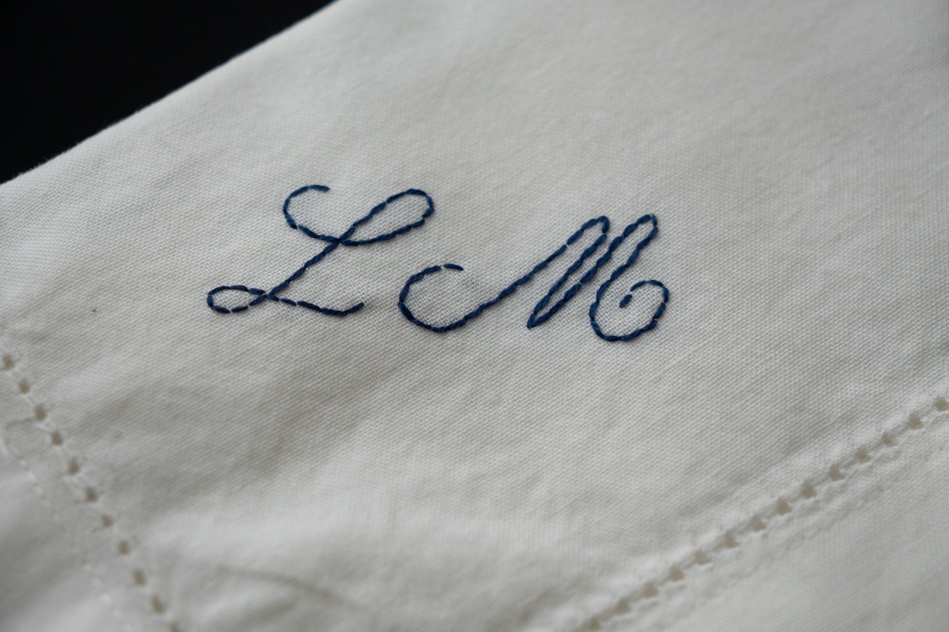 Personalized Initial Napkins
