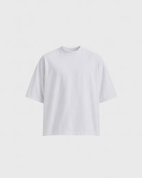WHITE TEE: 7.5oz Max Heavyweight